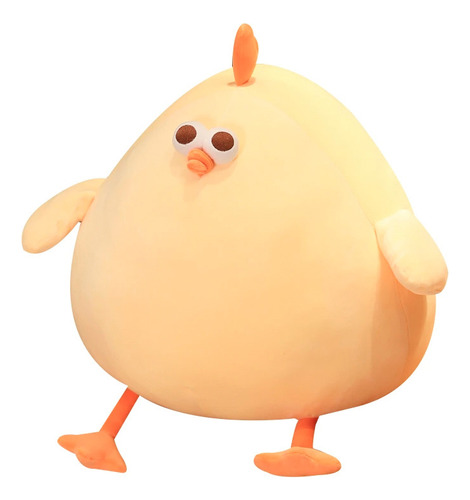 Peluche Pollo Gordo Bebé Kawaii 30cm 