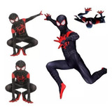 Disfraz De Spiderman De Miles Morales Para Niños Y Adultos