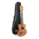 Ukulele Kalani Tenor 26 Maori Kal 420 Tk Koa C/bag Cor Marrom-claro