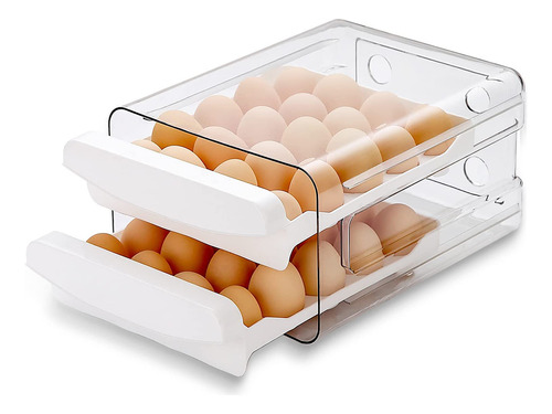 Contenedor De Huevos Para Refrigerador, Soporte Para Huevos