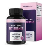 Mav Nine Time Fat Burner Quemador De Grasa 60 Caps Sabor Sin Sabor