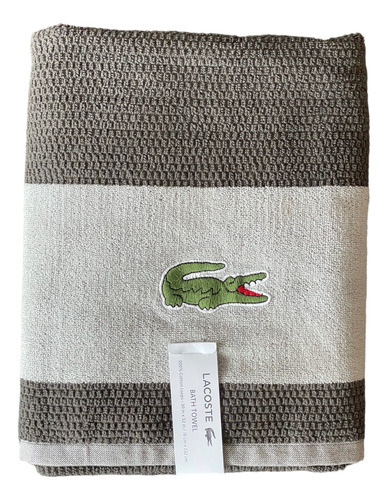 Toalla Lacoste Para Cuerpo 100% Algodón Bath Towel Genuine