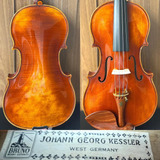 Violino 4/4 Antigo Alemão Johann George Kessler West Germany