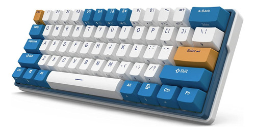 Teclado Mecánico 60% Royal Kludge Inalambrico Rk61plus