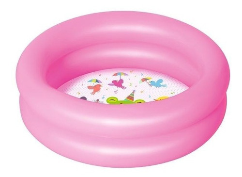 Pileta Inflable Bebe Pelotero Bestway 2 Anillos 61x15 Cm