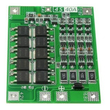 Bms 40a 4s Modulo Proteccion Control De Carga Baterías 18650