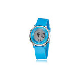 Reloj Deportivo Led Impermeable Para Mujer, Azul