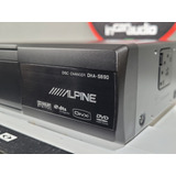 Nova - Disqueteira Dvd Alpine 6 Discos C/ Saída Óptica