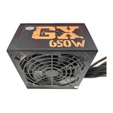 Fuente Coolermaster 650w Gx 80 Plus Bronce Rs-650-acaa-e3