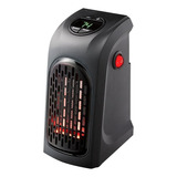 Calentador Ambiente Calefactor Graduable Electrico Temporiza Color Negro 110v