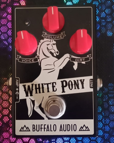 Pedal De Guitarra Overdrive White Pony Buffalo Audio