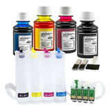 Bulk Ink Para Epson Tx420 Tx430w Tx235w + 4 Frascos De Tinta