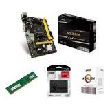 Kit Gamer Biostar A320 + Athlon 3000g + 8gb Ddr4 + Ssd 240gb