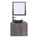Gabinete Para Baño Con Espejo Decorativo 60x50 Decomobil