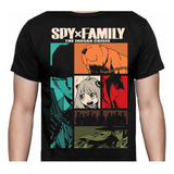 Playera Spy X Family Clan, Camiseta Personajes Espías