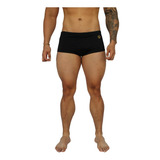 Traje De Baño Sunga Boxer Lisa Unicolor Hombre Mundo Alfa