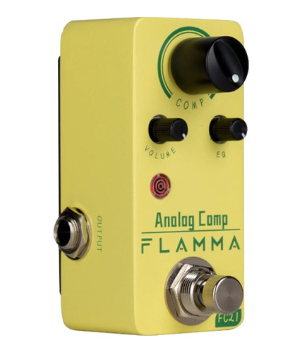 Pedal De Efecto Flamma Fc21 Compressor 