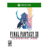 Final Fantasy Xii: The Zodiac Age  Final Fantasy Xii Standard Edition Square Enix Xbox One Digital