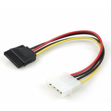 Cable Xtech Molex De 4 A 15 Clav Sata De Poder De 15cm