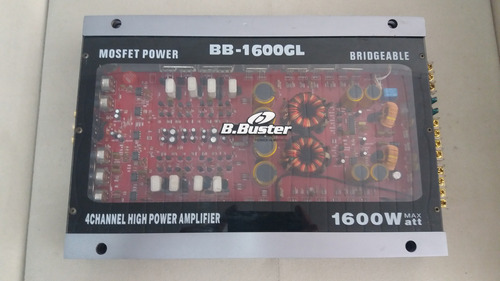 Módulo Amplificado De Potencia B. Buster Bb-1600gl
