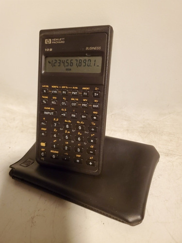 Calculadora Vintage Hp 10b Business Financiera 1987