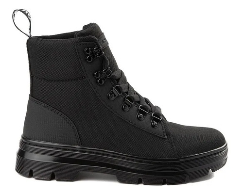 Dr Martens Combs Nylon De Mujer Botas Negro Original | Envío gratis