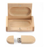 Memoria Usb 2.0 De 16 Gb Con Caja De Madera