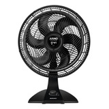 Ventilador Arno Turbo 2 Em 1 6 Pás Preto 127v 40cm Vf42