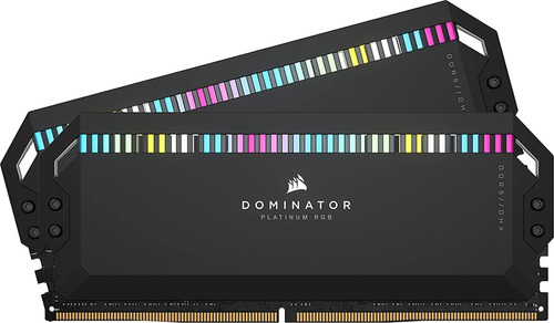 Corsair Dominator Platinum Rgb, Ddr5 5600mhz, 2x16gb, Negro