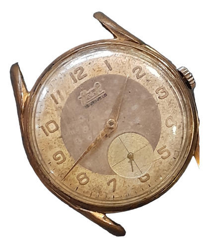 Antiguo Vintage Reloj Hombre Pulsera Hei Fi Cuerda Manual