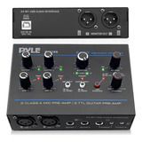 Interfaz De Audio Pyle Pmux6 Usb, Profesional, Compacto