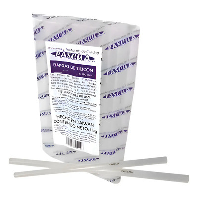 Caja Con 10 Kilos Silicon Delgado Barra Transparente Pascua | Envío gratis