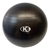 Pelota De Pilates K6 Gym Ball Pelota De Yoga Color Negro