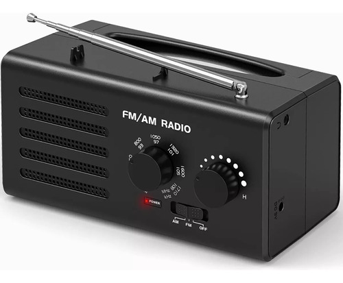 Radio Portatil Bocina Fm/am Radio Digital Estereo Modular