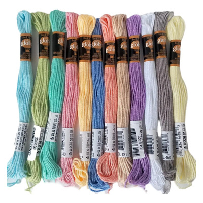 Hilo Para Bordar El Globo, Colores Pastel (12 Madejas) | MercadoLibre
