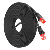 ¿cable Ethernet Aoforz Cat 6 De 75 Velocidades? Plano Negro