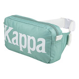 Riñonera Kappa Authentic Fletcher Verde Blanco Hombre