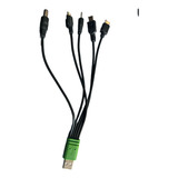 Cable De Carga Micro Del Cargador Usb De La Función Multi