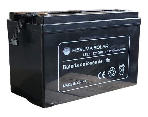 Batería Litio 12 V 100ah Litio  Para Apiladores Electricos