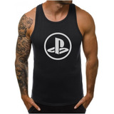 Polera Musculosa Play Station Gamers 