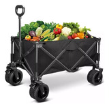 Grande Carrito De Mandado Plegable Camping Marco De Acero