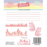 Scrapbooking Set De 10 Troqueles - Costura - Encantada 