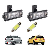 2 Lanterna Placa Polo Hatch 2003/12 Golf Sapão Led Lamp Par