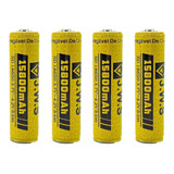 Kit 4x Bateria 18650 15800mah 4.2v Com Chip Série Gold Jws