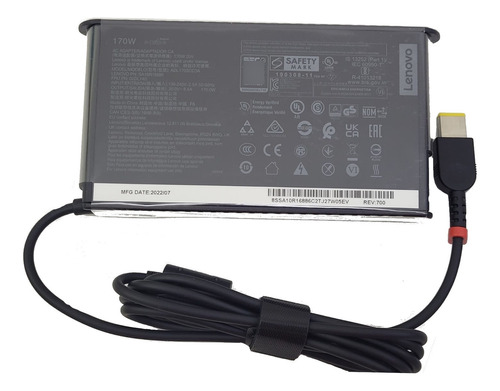 Cargador Fuente Original Lenovo A/c Adapter Ficha Square