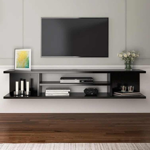 * Repisa Flotante 120 Cm Mesa Tv / Madera