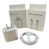 Kit Cuadro 20w + Cable Tipo C Compatible Con iPhone