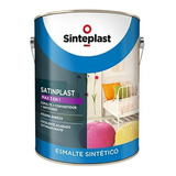 Sinteplast Satinplast Max Mate Esmalte Sintético 3 En 1 Blanco 4l