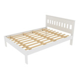 Cama De Casal Cm8007 Branco - Tecno Mobili