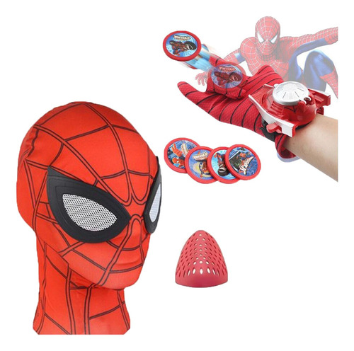 Máscara Do Homem-aranha Boca Faceshell Acessório De